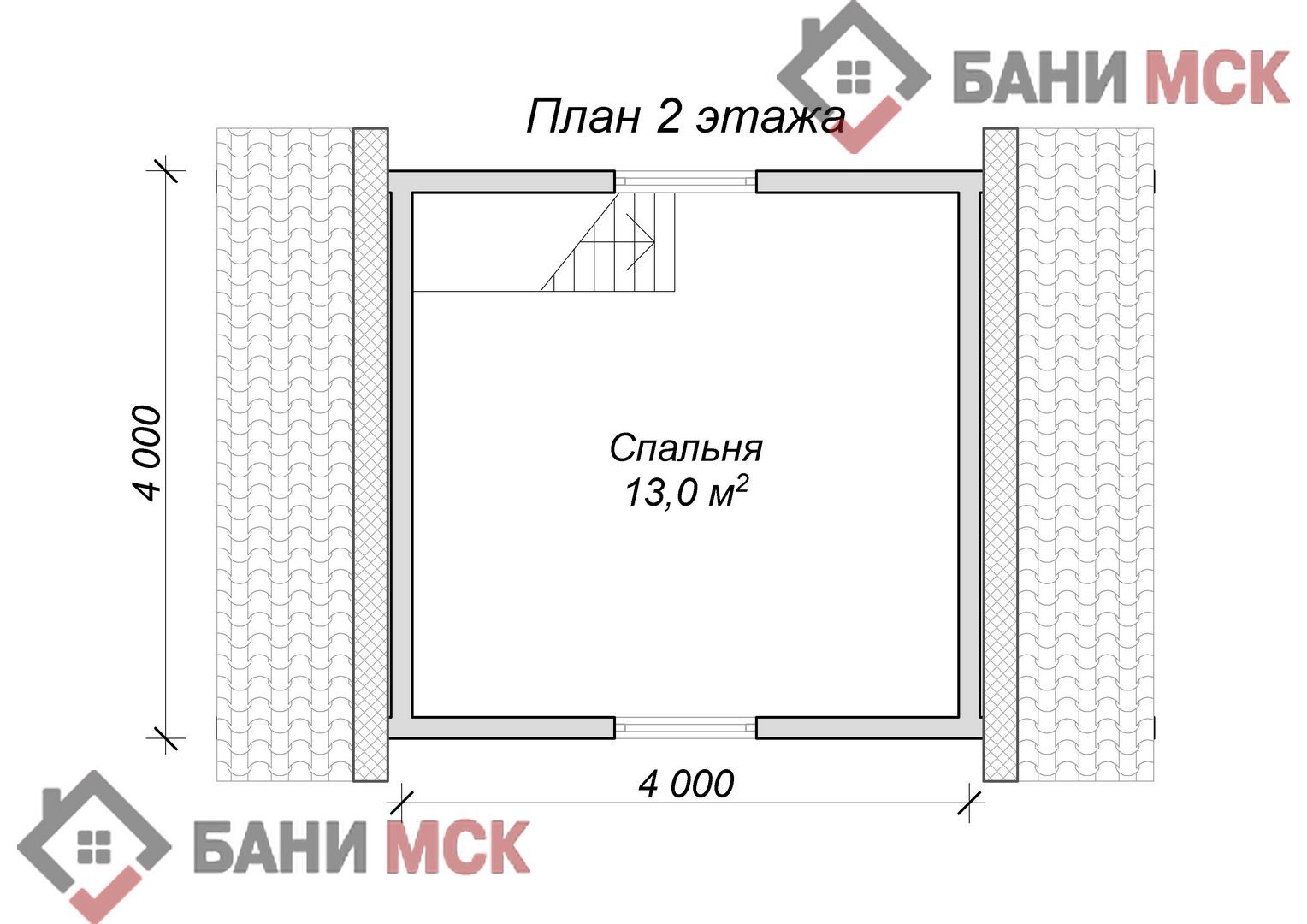 Деревянная баня МСК-28 размер 6 на 4 | Бани МСК. Деревянные бани из бруса,  каркасные бани 